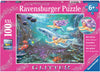 Little Mermaids Glitter 100 Piece Puzzle by Ravensburger